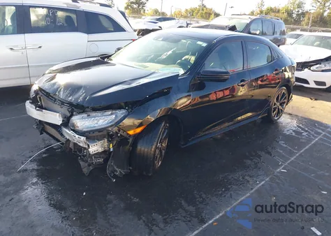 2018 Honda Civic Sport Touring z USA, uszkodzony, nr VIN SHHFK7H95JU225676